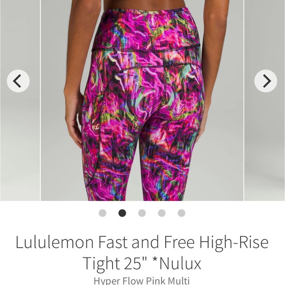 Lululemon Fast and Free High rise Tight 25” - Picture 7 of 11